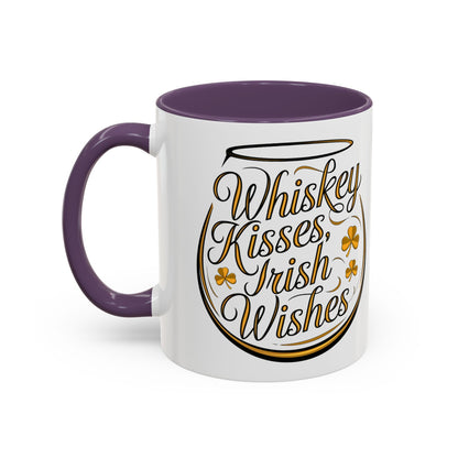 Whiskey Kisses, Irish Wishes – St. Patrick’s Day Mug (11oz, 15oz)