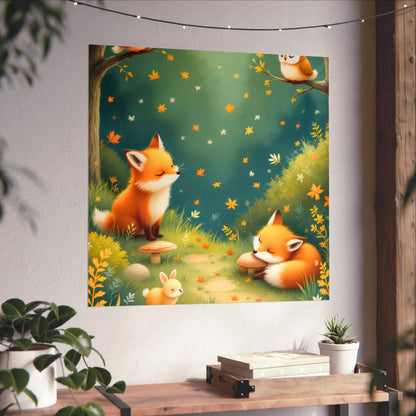 Autumn Forest Friends - Cozy Woodland Animals