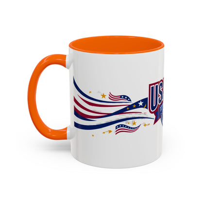 USA250 1776–2026 Patriotic Accent Mug