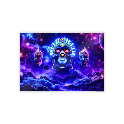 Jazz-Inspired Glossy Poster Art | Voodoo Vibes