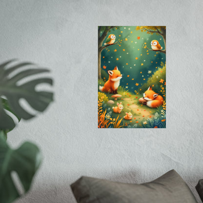 Autumn Forest Friends - Cozy Woodland Animals