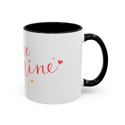 Bee Mine - Floral Accent Ceramic Mug (11oz, 15oz)