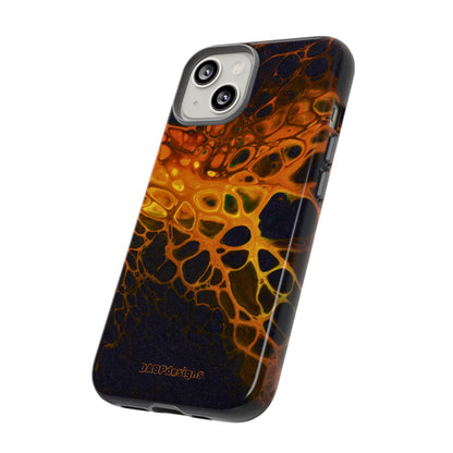 Tough Phone Case for iPhone, Samsung and Google Pixel - DABPdesigns Acrylic Abstract Design (v2)