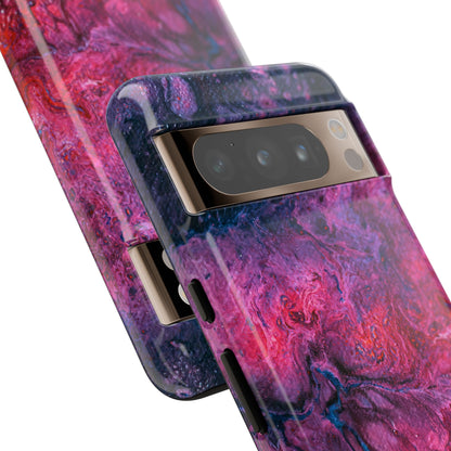 Tough Phone Cases for iPhone, Samsung and Google Pixel - DABPdesigns Acrylic Abstract Design (v1)