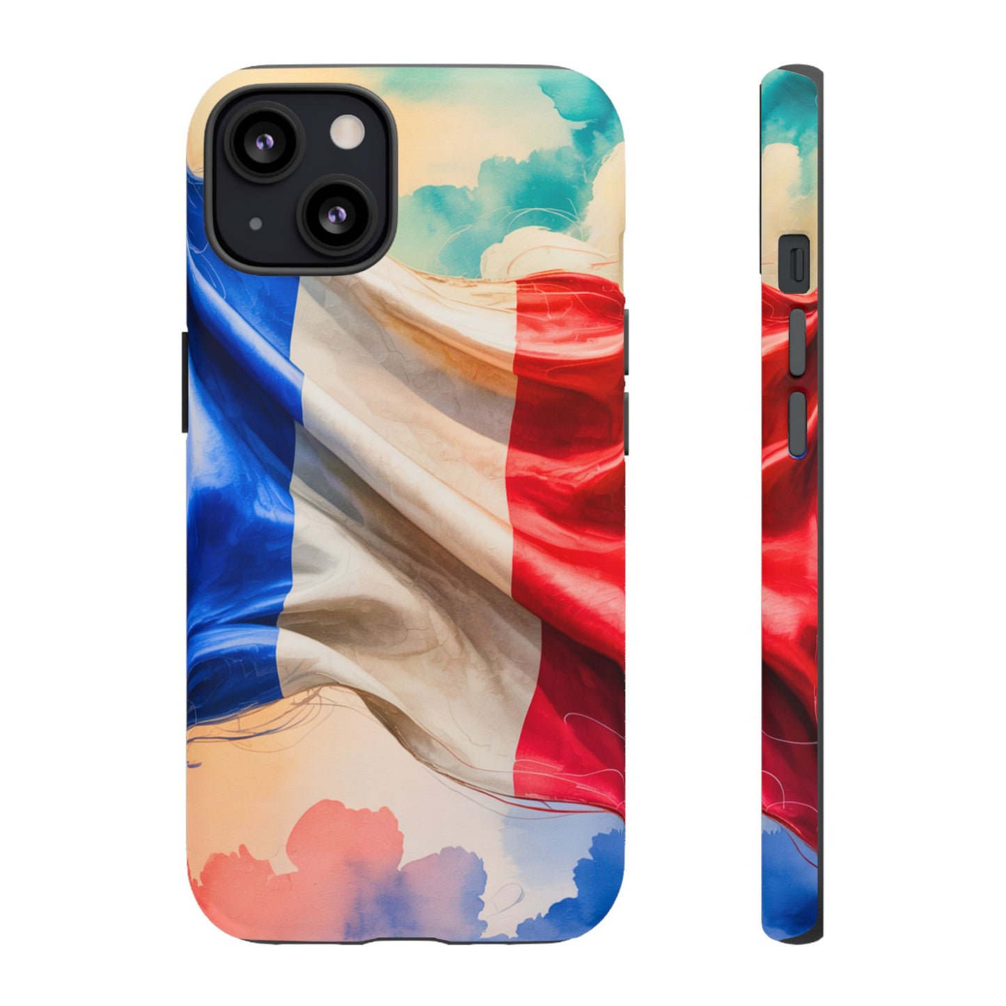 French Mirage Tough Phone Case (For iPhone Models Only)