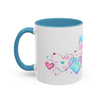 Mon amour/Pour toujours Valentine's Day Mug Set– Romantic French Gift for Couples [1 of 2] (11oz, 15oz)