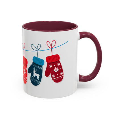 Winter Mittens Wraparound Mug