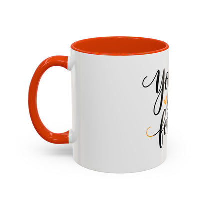 You & Me Forever Valentine's Day Mug – Minimalist Romantic Gift for Love & Romance (11oz)