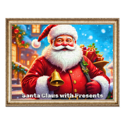Santa Claus and His Bag of Cheer Jigsaw Puzzle – Holiday Joy in Every Piece