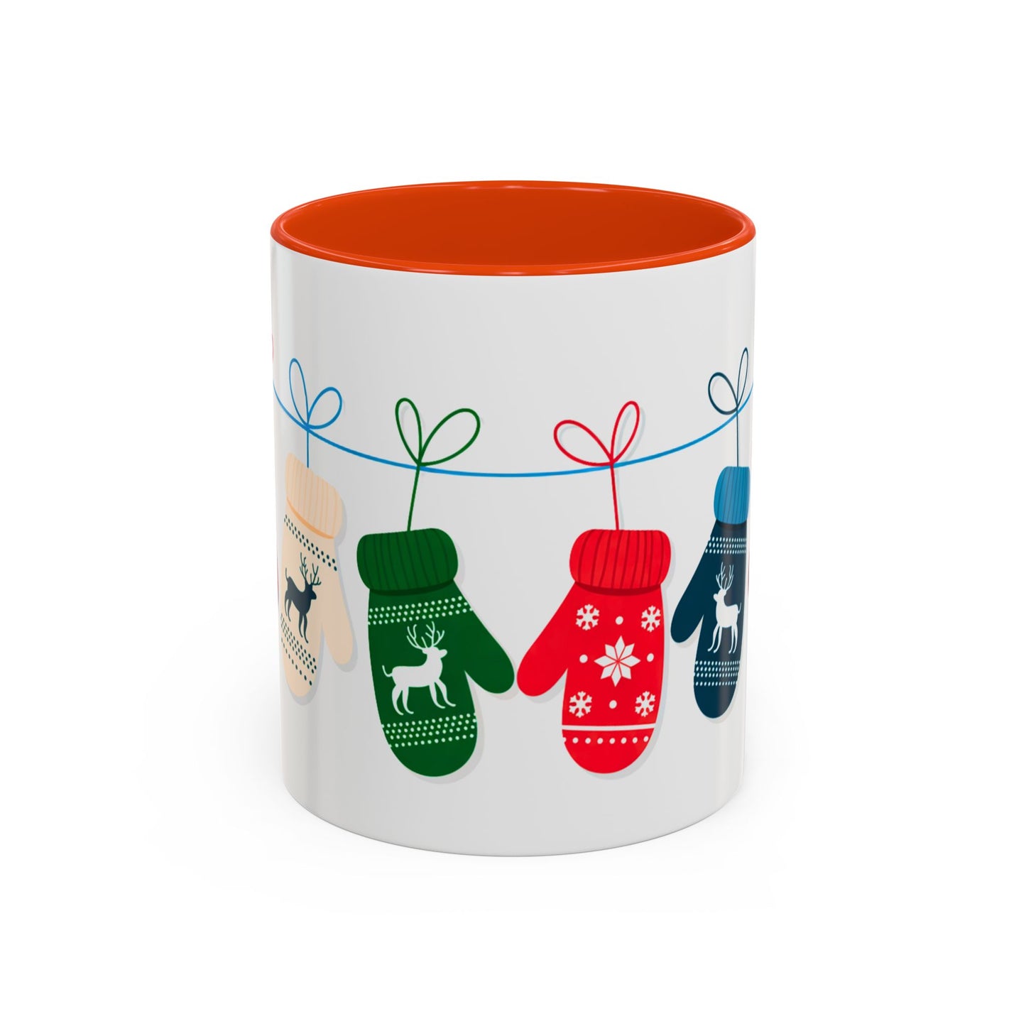Winter Mittens Wraparound Mug