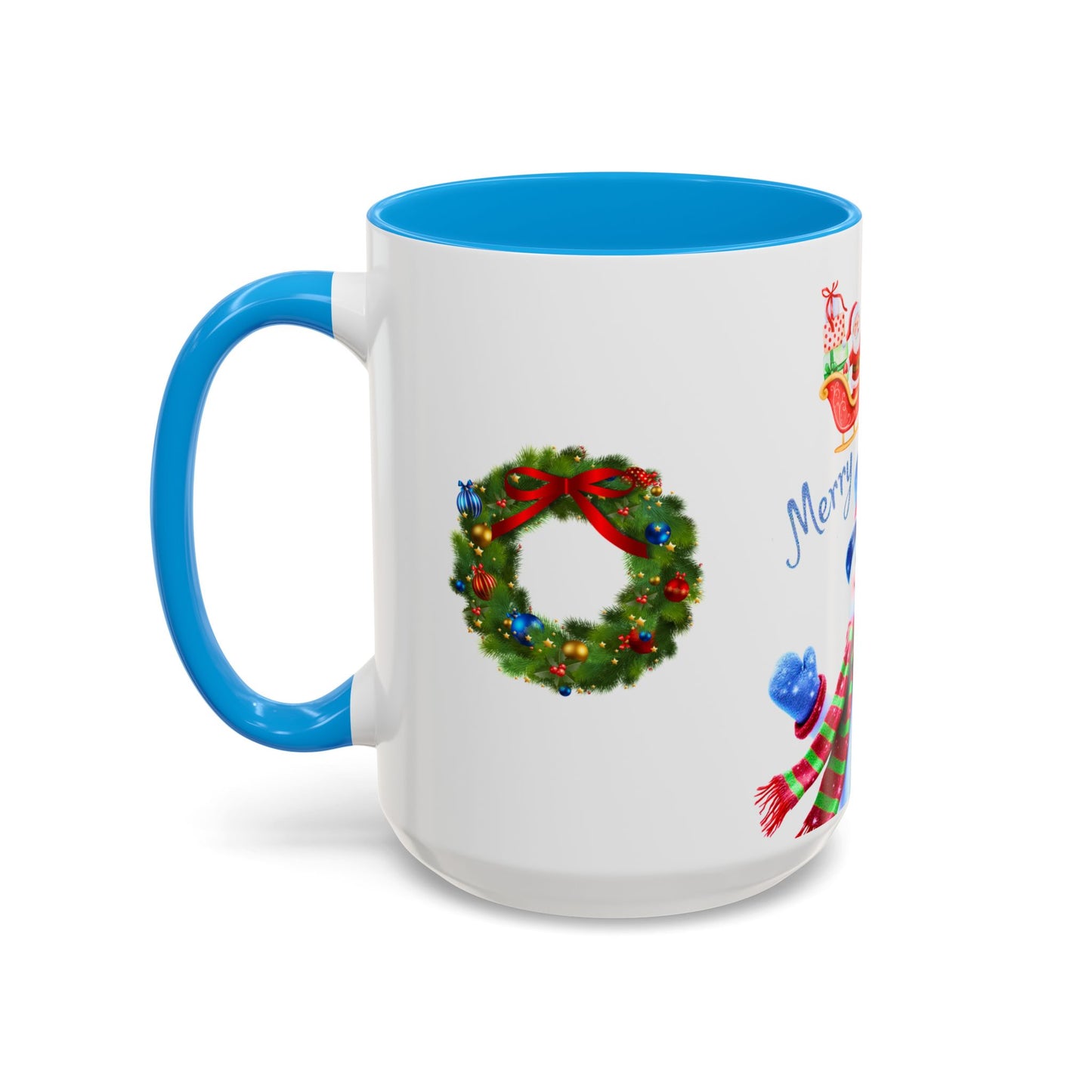Merry Wishes Snowman Mug