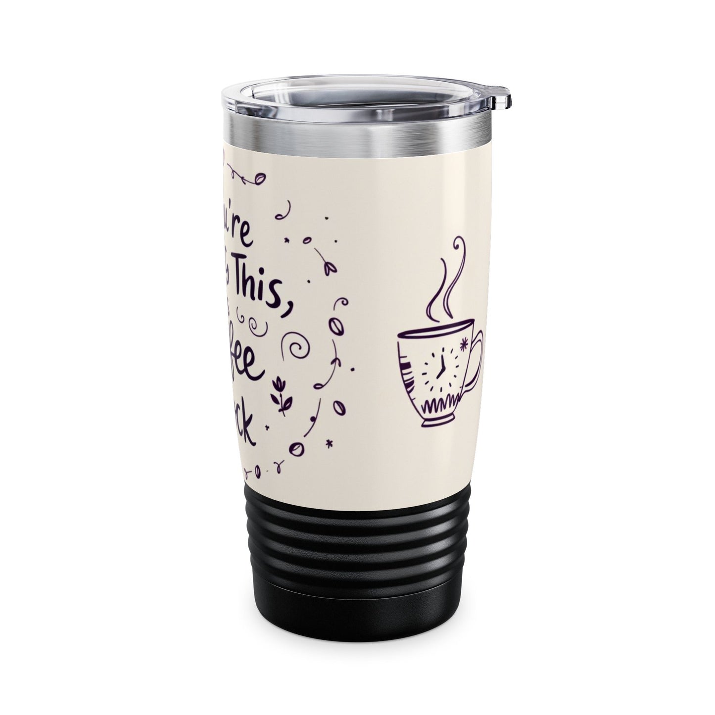 If You're Reading This, It's Coffee O'Clock - Ringneck Tumbler, 20oz