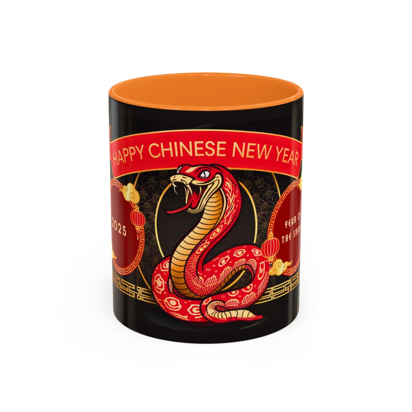 2025 Year of the Snake Chinese New Year Colorful Mug, 11oz (v3)