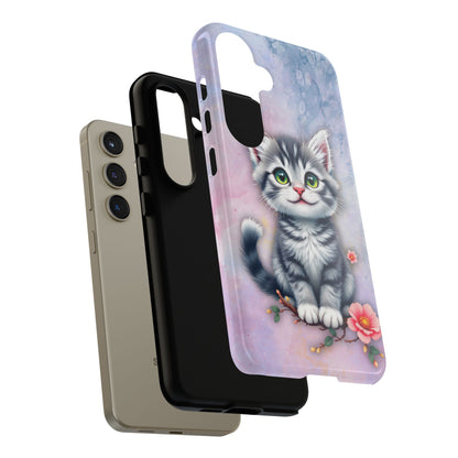 Tough Phone Case for iPhone, Samsung and Google Pixel - Dem Putty Tat Series (v1)