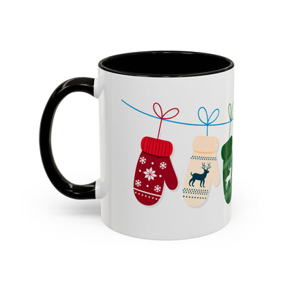 Winter Mittens Wraparound Mug