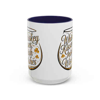 Whiskey Kisses, Irish Wishes – St. Patrick’s Day Mug (11oz, 15oz)