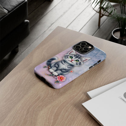 Tough Phone Case for iPhone, Samsung and Google Pixel - Dem Putty Tat Series (v1)