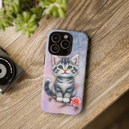 Tough Phone Case for iPhone, Samsung and Google Pixel - Dem Putty Tat Series (v1)