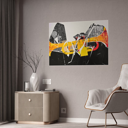 Jazz-Inspired Glossy Poster Art | Color Milestones