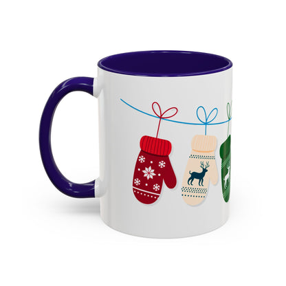 Winter Mittens Wraparound Mug