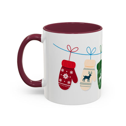 Winter Mittens Wraparound Mug