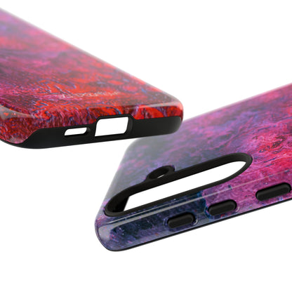 Tough Phone Cases for iPhone, Samsung and Google Pixel - DABPdesigns Acrylic Abstract Design (v1)