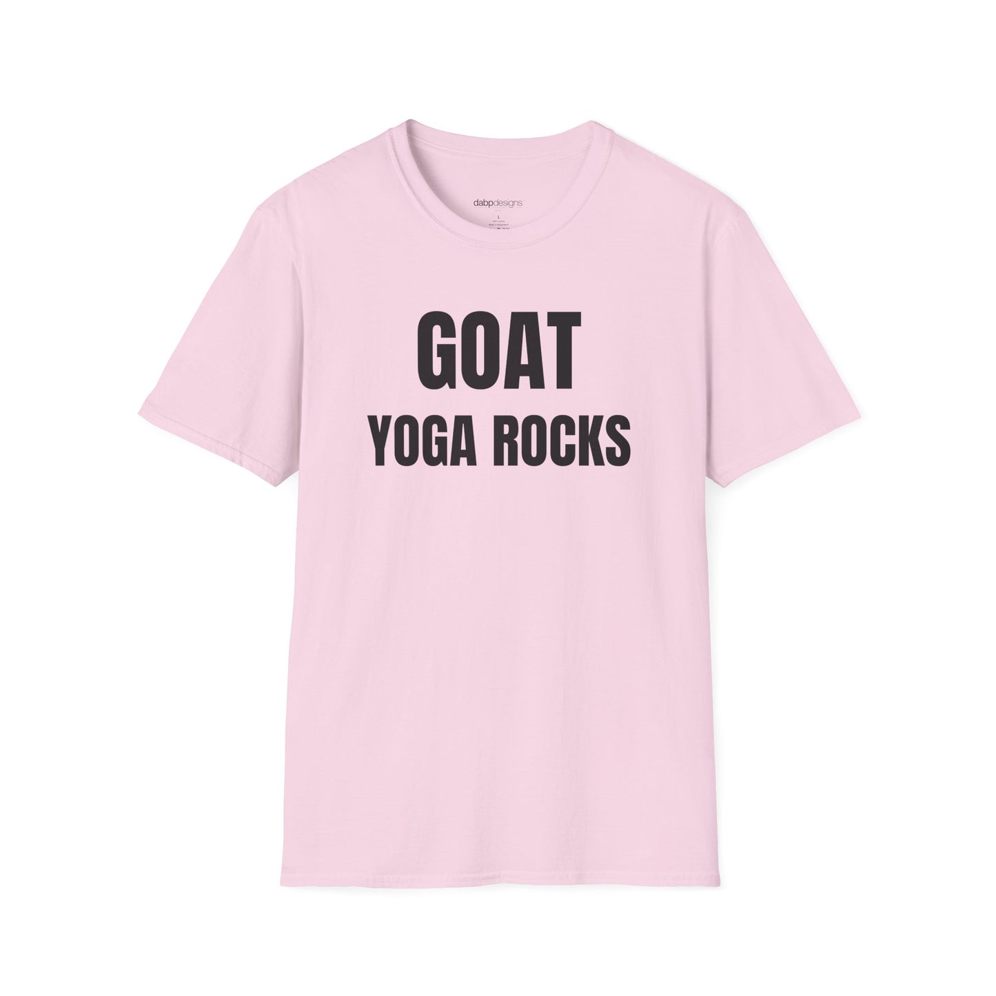 GOAT YOGA ROCKS Unisex Graphic Tee