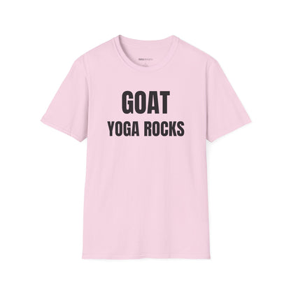 GOAT YOGA ROCKS Unisex Graphic Tee