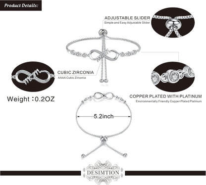 💖 Infinity Love Bracelet | A Meaningful Gift for Mom
