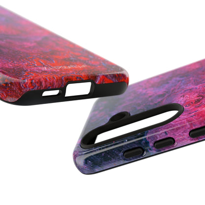 Tough Phone Cases for iPhone, Samsung and Google Pixel - DABPdesigns Acrylic Abstract Design (v1)