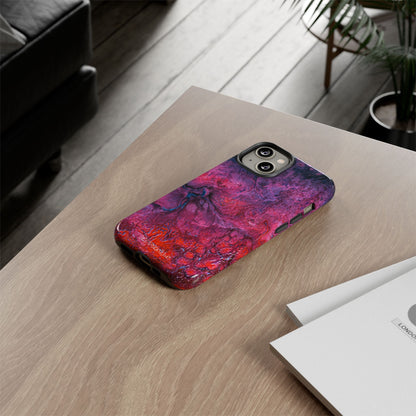 Tough Phone Cases for iPhone, Samsung and Google Pixel - DABPdesigns Acrylic Abstract Design (v1)