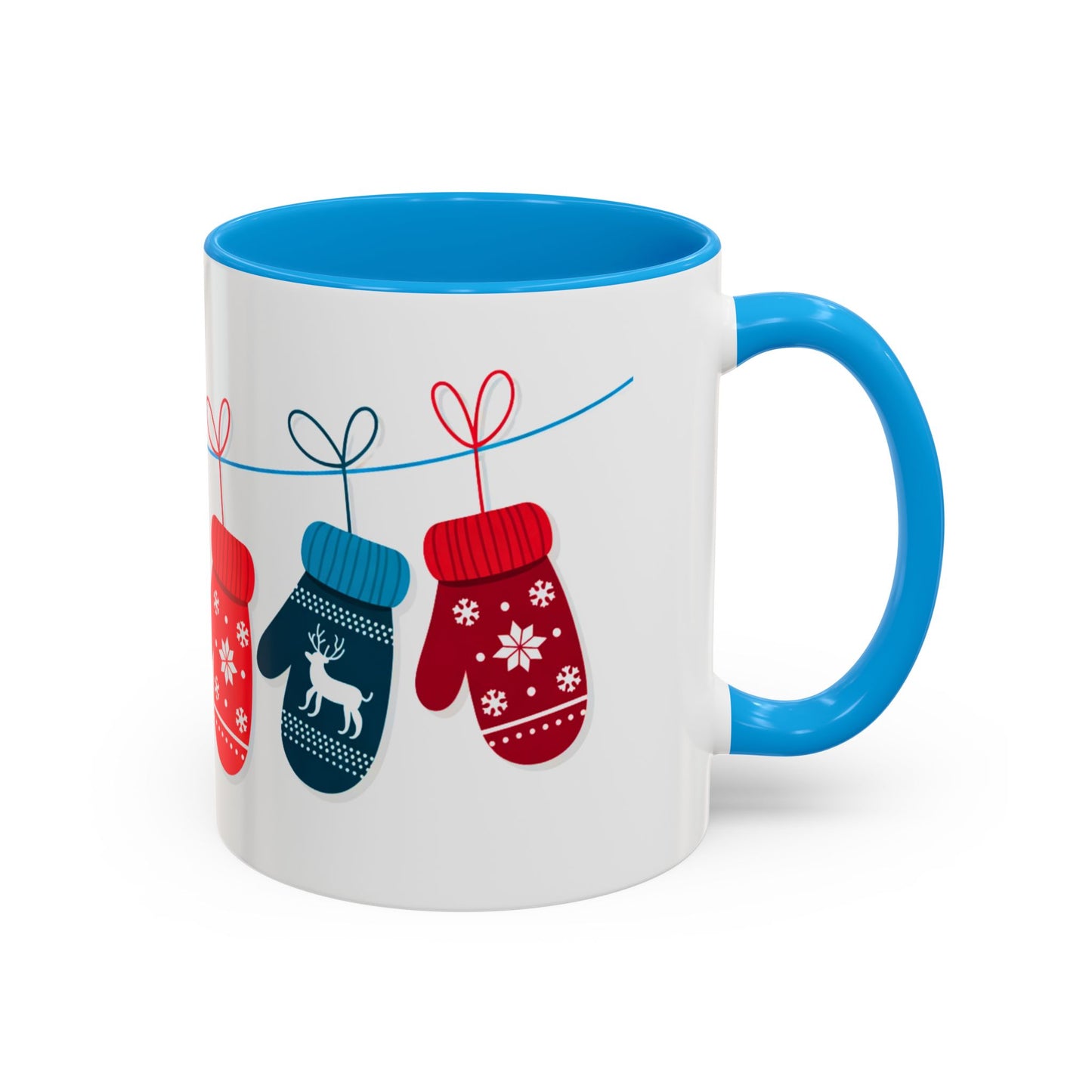 Winter Mittens Wraparound Mug
