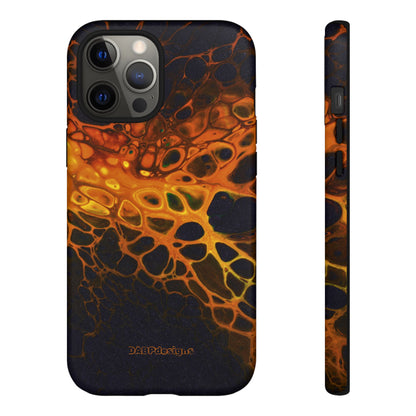Tough Phone Case for iPhone, Samsung and Google Pixel - DABPdesigns Acrylic Abstract Design (v2)
