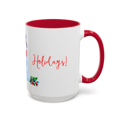 Merry Holidays Snowman Mug (v2)
