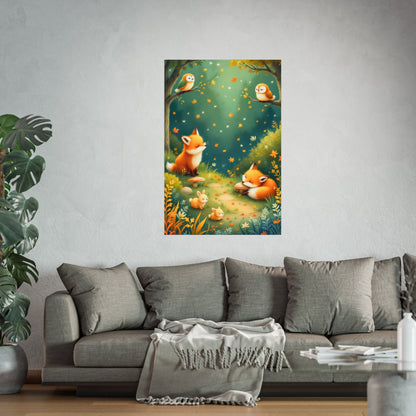 Autumn Forest Friends - Cozy Woodland Animals