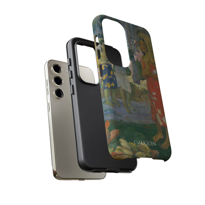 Tough Phone Case for iPhone, Samsung and Google Pixel - Gauguin, Ia Orana Maria (Hail Mary) (1891)