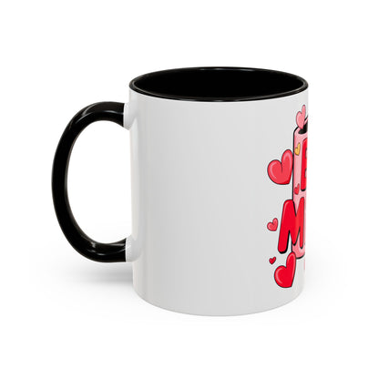 Be Mine Valentine's Day Coffee Mug – Cute Heart Mug for Love & Romance (11oz)