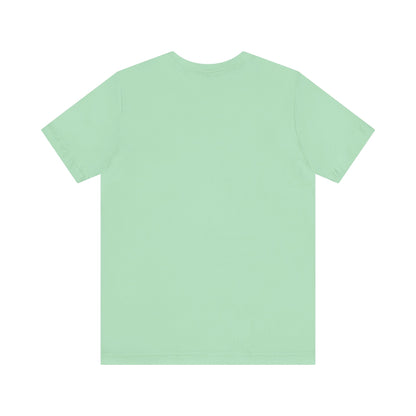 Bella+Canvas · 3001 Unisex Jersey Short Sleeve Tee - Valentine’s Day Bear, Balloon & Roses Design