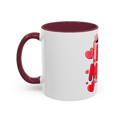 Be Mine Valentine's Day Coffee Mug – Cute Heart Mug for Love & Romance (11oz)