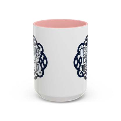 May the Road Rise to Meet You - Celtic Knot Design Mug (11oz, 15oz)