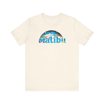 Bella+Canvas · 3001 Unisex Jersey Short Sleeve Tee - Malibu Coastal Vibes (v3)