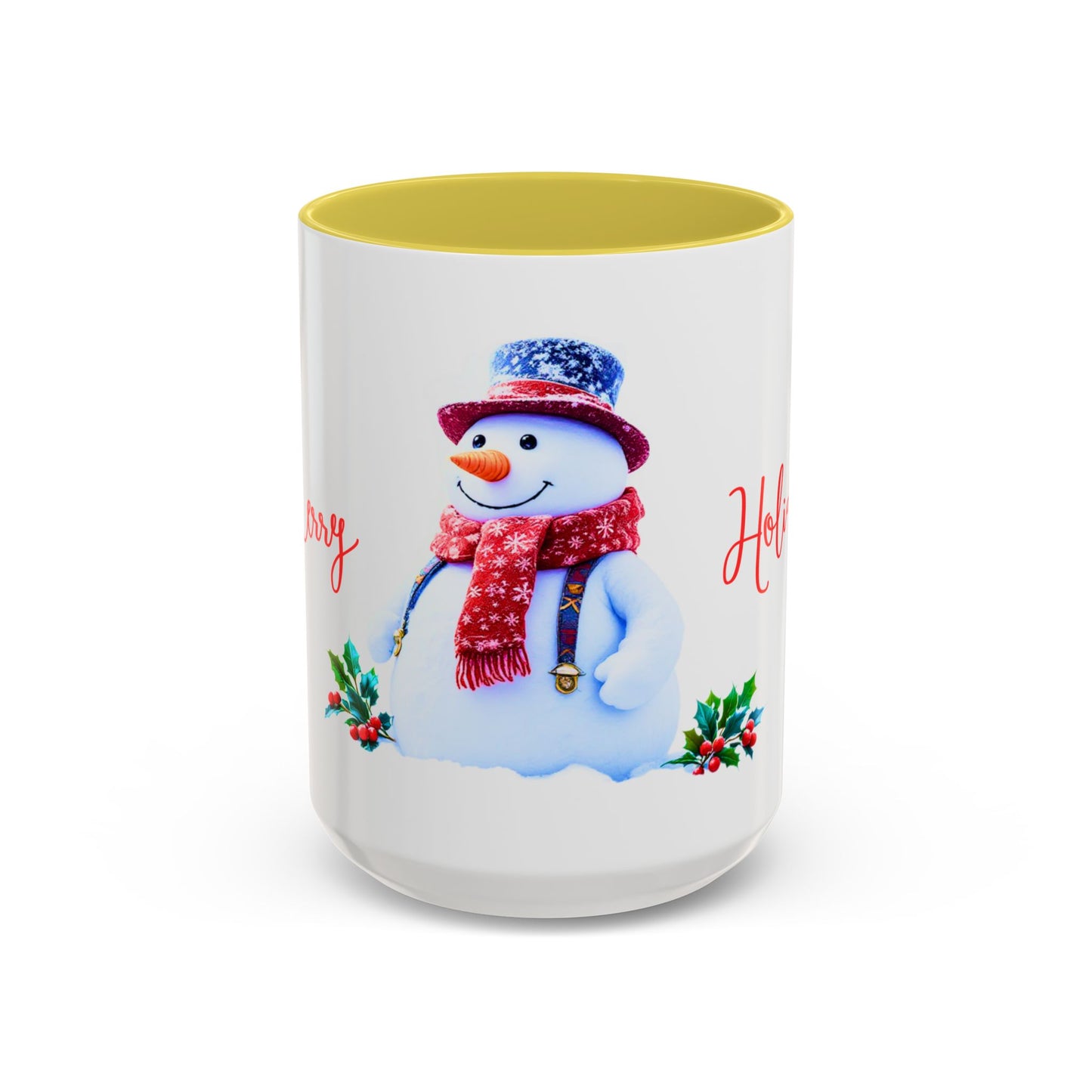 Merry Holidays Snowman Mug (v2)