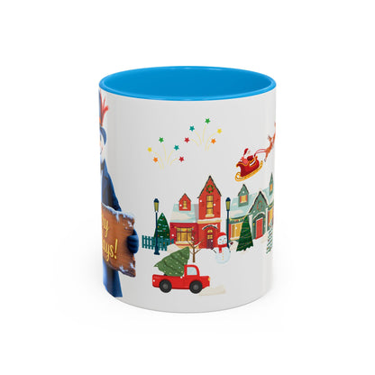 Merry Holidays Snowman Mug (v1)