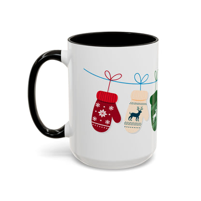 Winter Mittens Wraparound Mug