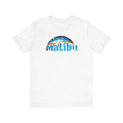 Bella+Canvas · 3001 Unisex Jersey Short Sleeve Tee - Malibu Coastal Vibes (v3)