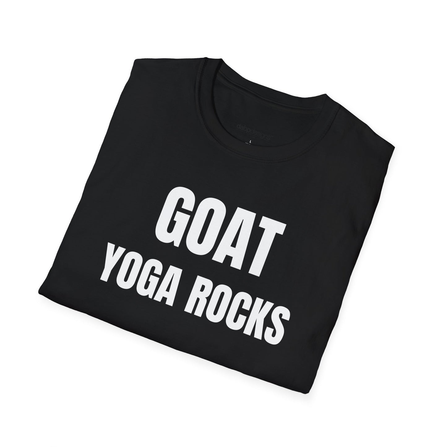 GOAT YOGA ROCKS Unisex Graphic Tee