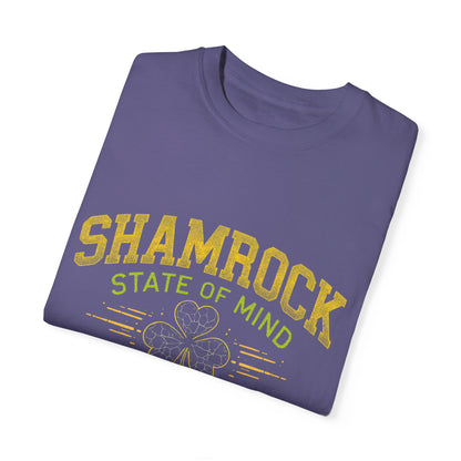 Comfort Colors 1717 Unisex Garment-Dyed T-shirt - Shamrock State of Mind St. Patrick’s Day Design