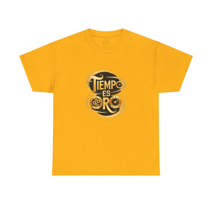 Gildan · 5000 Unisex Tee - Tiempo Es Oro – Stylish Motivational Design