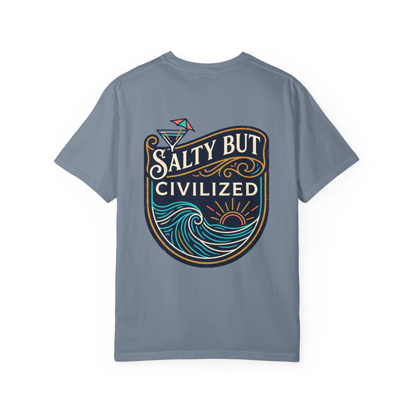 Salty But Civilized Coastal Graphic Tee