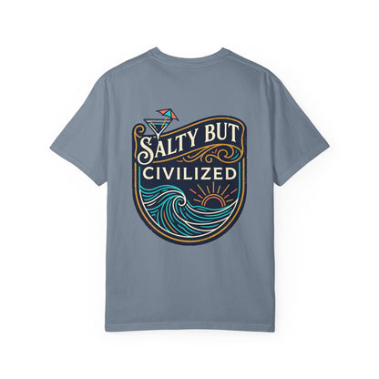 Salty But Civilized Coastal Graphic Tee